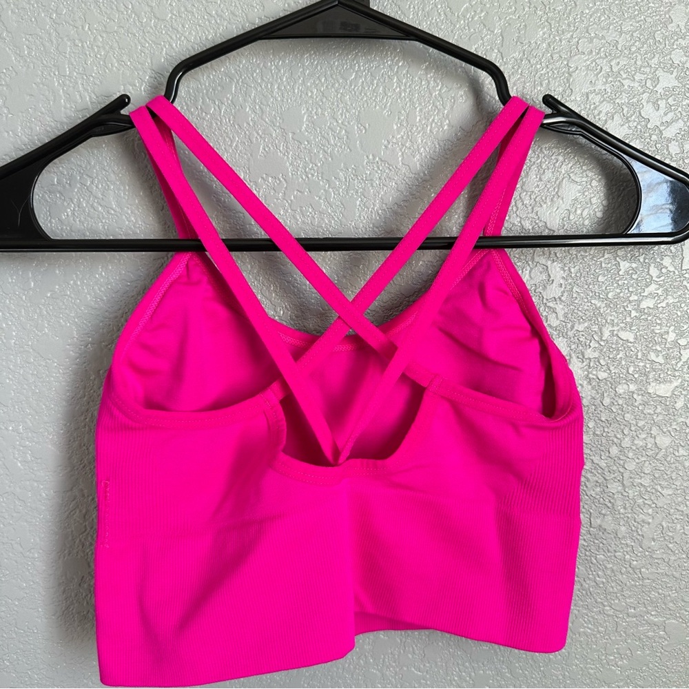 Hot pink sports bra - Picture 2 of 3